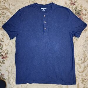J. Crew Blue Short Sleeve Tee Classic Style